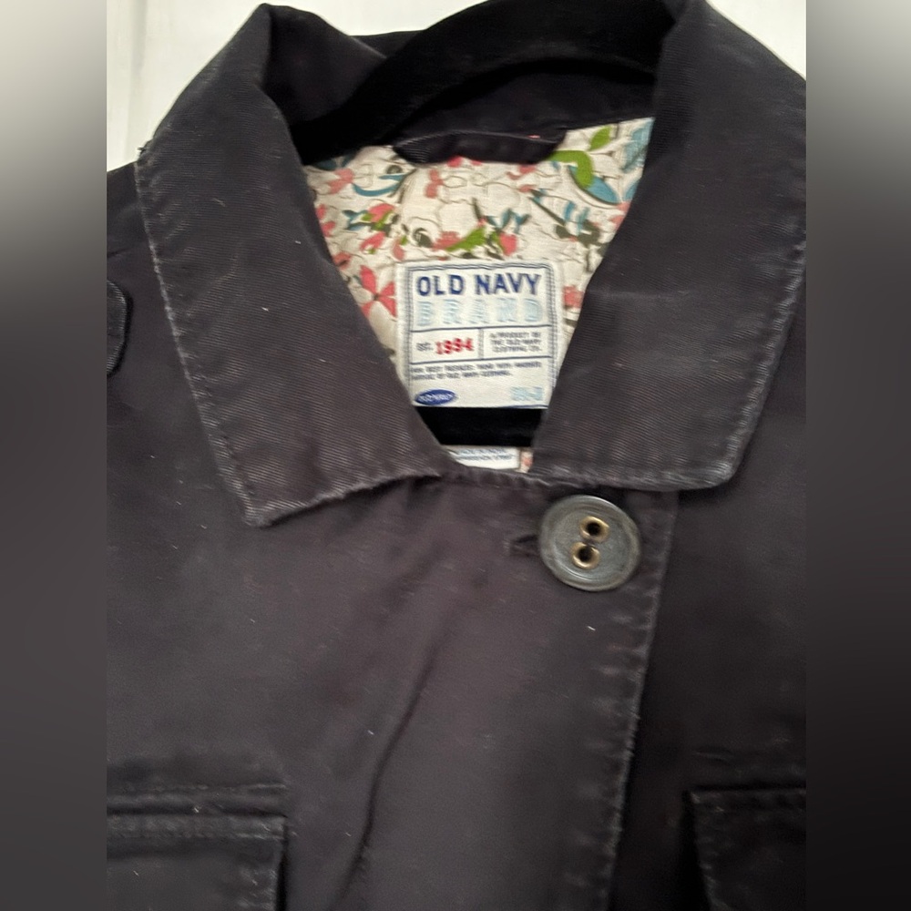 Old Navy Black Button-Up Jacket - image 2